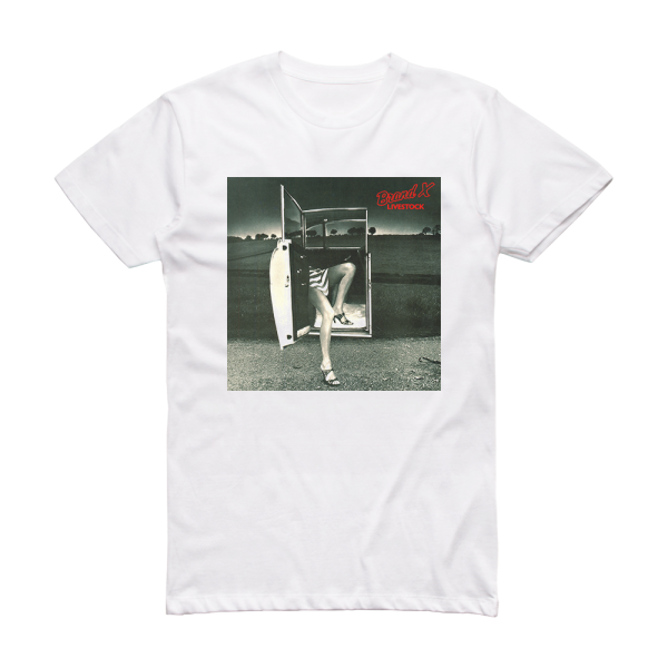 Brand X Livestock Album Cover T-Shirt White