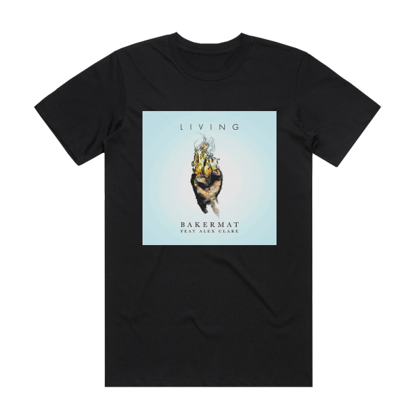 Bakermat Living Album Cover T-Shirt Black