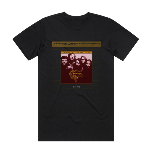 Jethro Tull Living In The Past 4 Album Cover T-Shirt Black