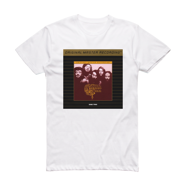 Jethro Tull Living In The Past 4 Album Cover T-Shirt White