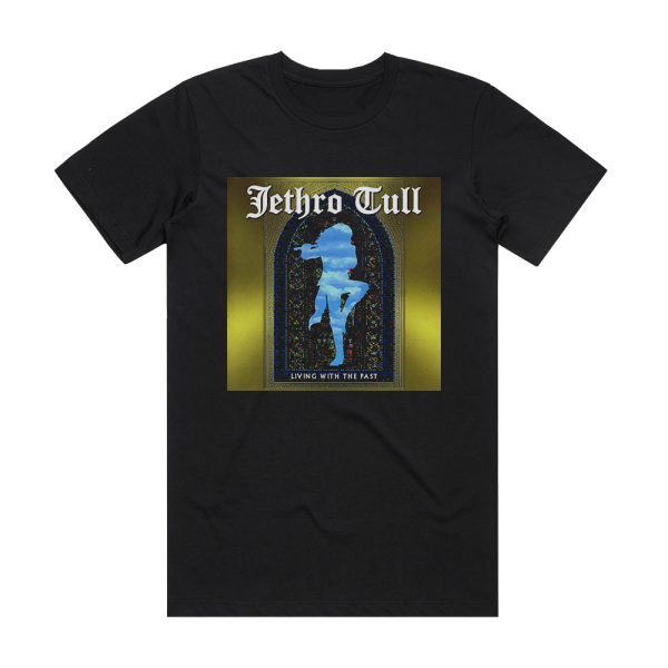 Jethro Tull Living With The Past Album Cover T-Shirt Black
