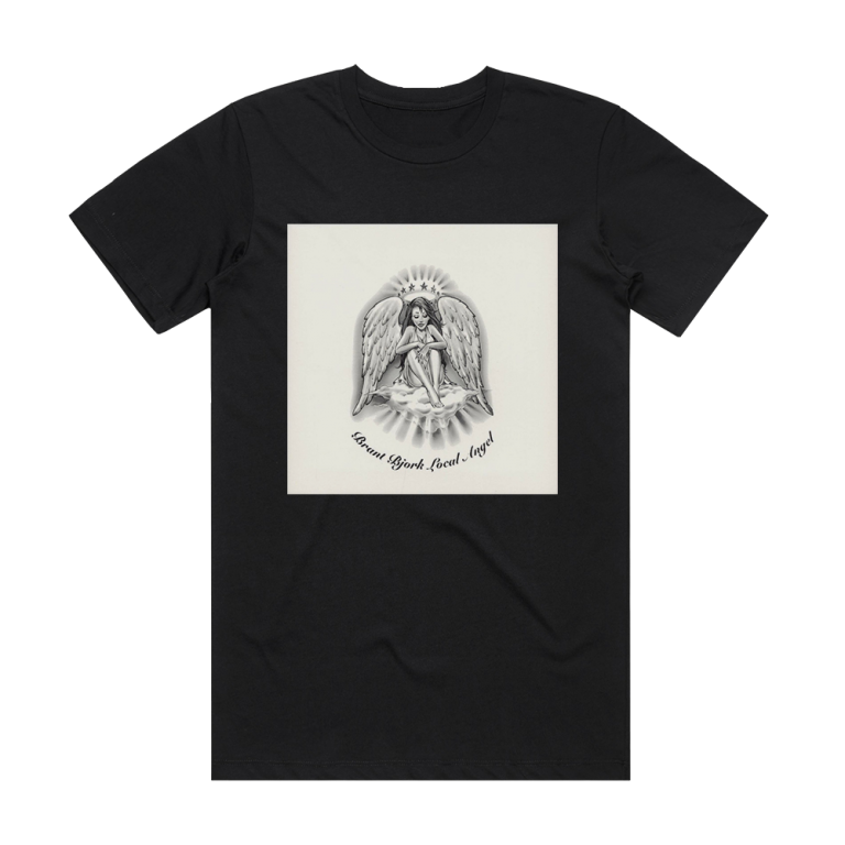 Brant Bjork Local Angel Album Cover T-Shirt Black – ALBUM COVER T-SHIRTS