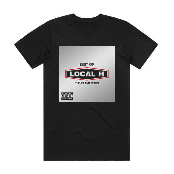 Local H Local H The Island Years Album Cover T-Shirt Black