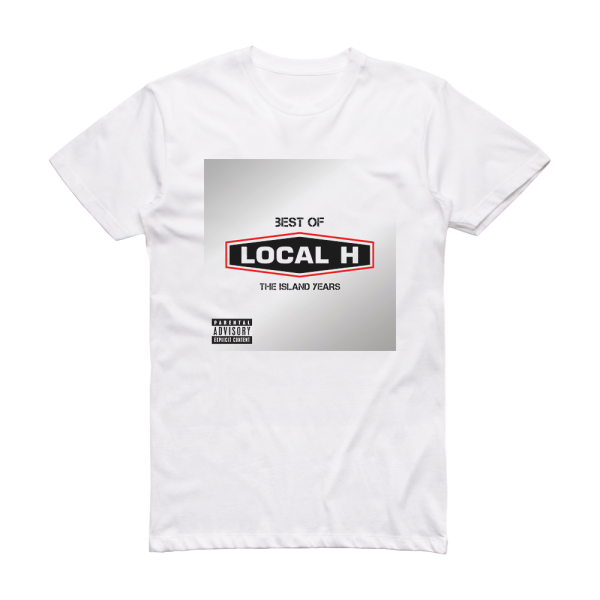 Local H Local H The Island Years Album Cover T-Shirt White