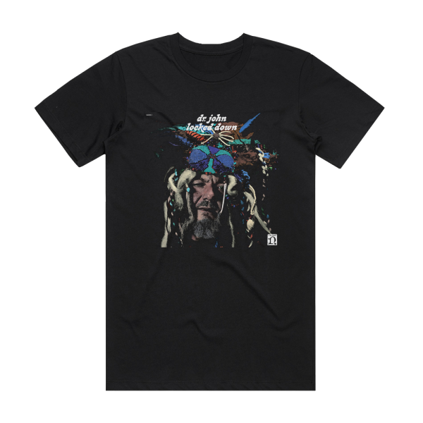 Dr John Locked Down Album Cover T-Shirt Black