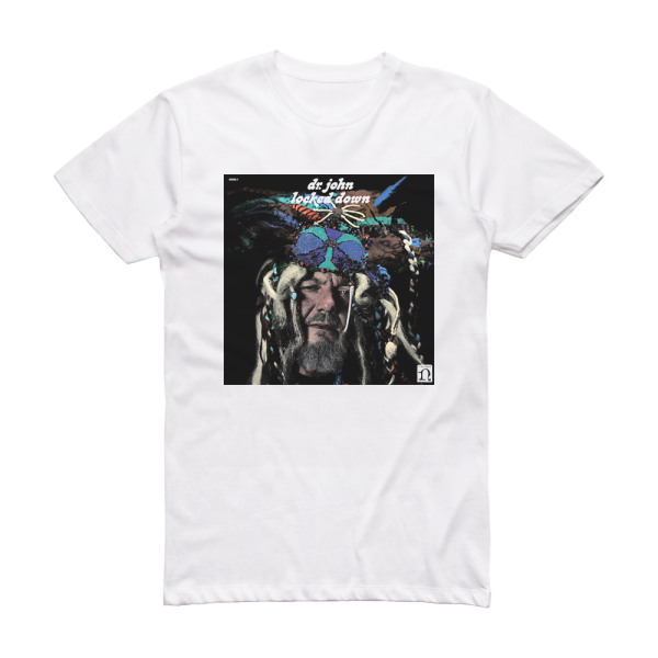 Dr John Locked Down Album Cover T-Shirt White