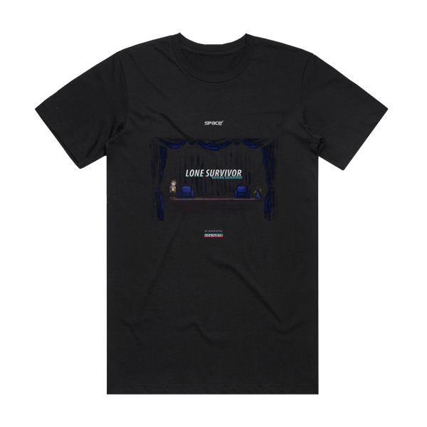 Jasper Byrne Lone Survivor Original Soundtrack Album Cover T-Shirt Black