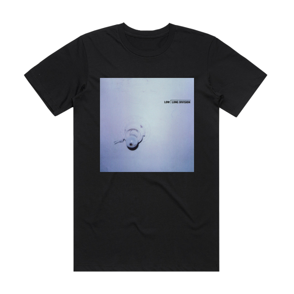 Low Long Division Album Cover T-Shirt Black