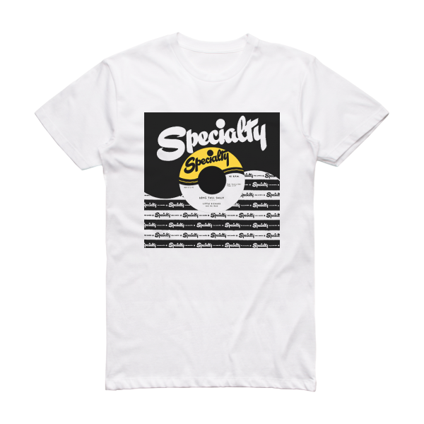 Little Richard Long Tall Sally Slippin And Slidin Album Cover T-Shirt White