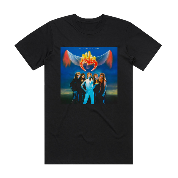 Helix Long Way To Heaven Album Cover T-Shirt Black