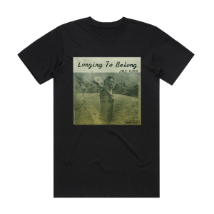 Eddie Vedder Longing To Belong Album Cover T-Shirt Black