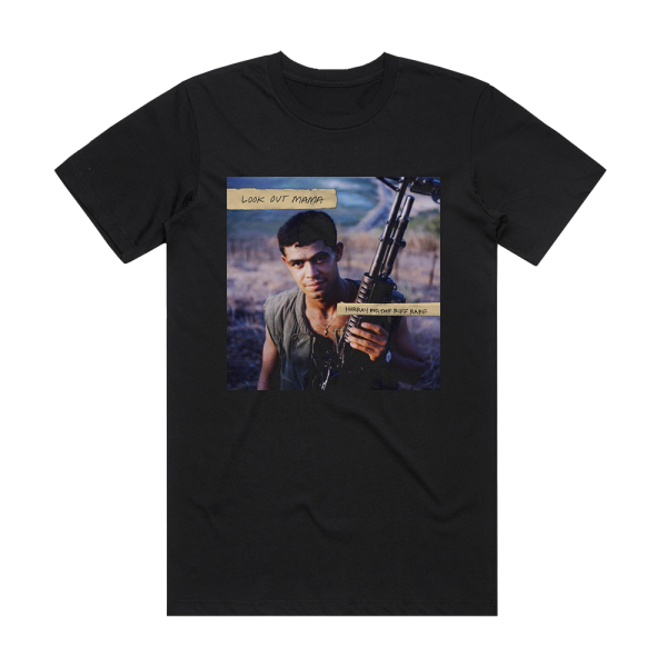 Hurray for the Riff Raff Look Out Mama Album Cover T-Shirt Black