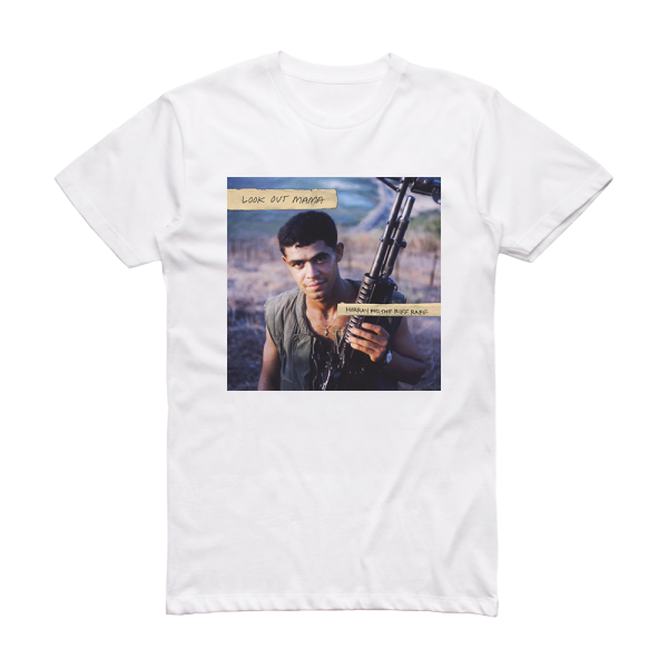 Hurray for the Riff Raff Look Out Mama Album Cover T-Shirt White