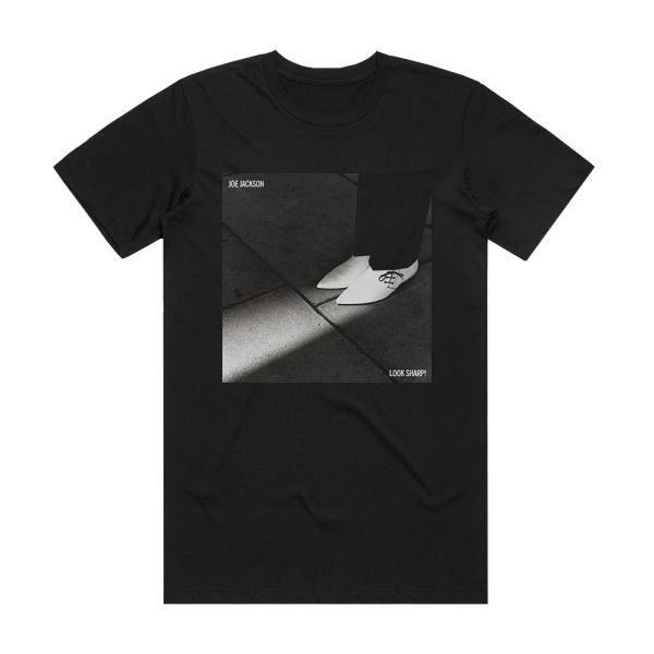 Joe Jackson Look Sharp Album Cover T-Shirt Black
