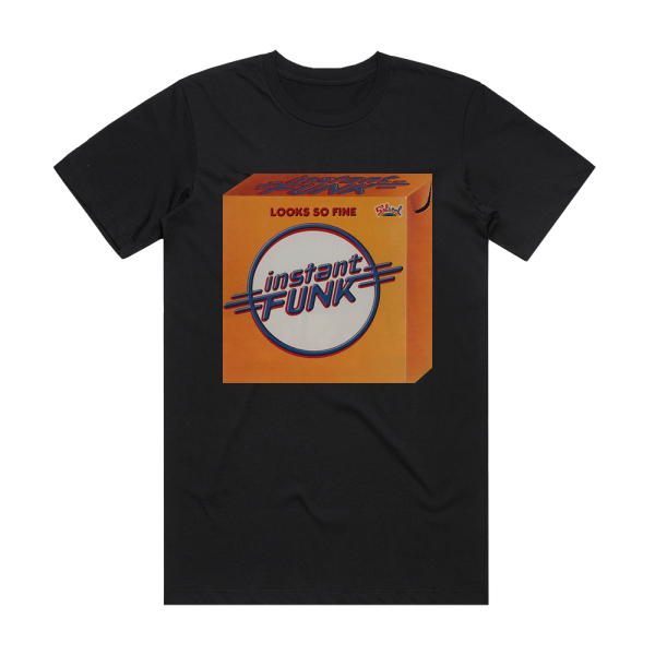 Instant Funk Looks So Fine Album Cover T-Shirt Black