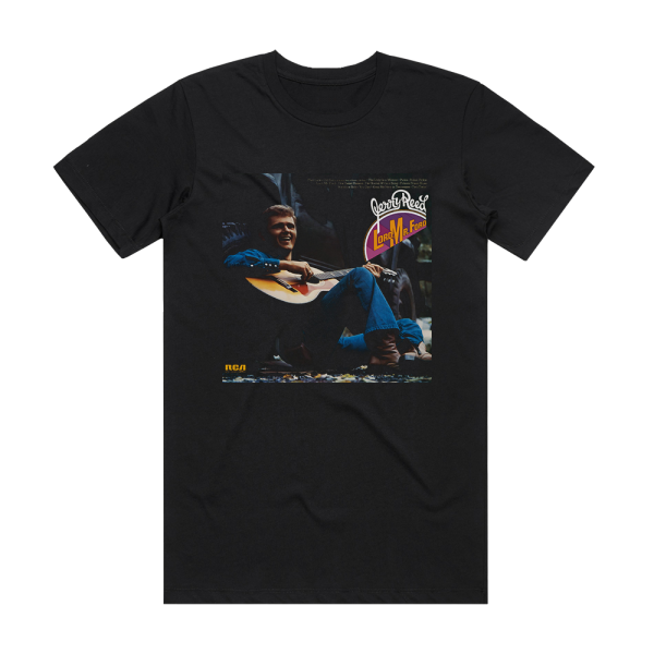 Jerry Reed Lord Mr Ford Album Cover T-Shirt Black