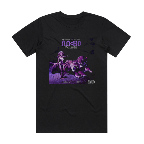 Nacho Picasso Lord Of The Fly Album Cover T-Shirt Black