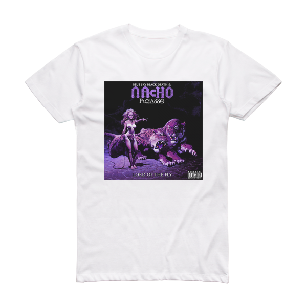 Nacho Picasso Lord Of The Fly Album Cover T-Shirt White