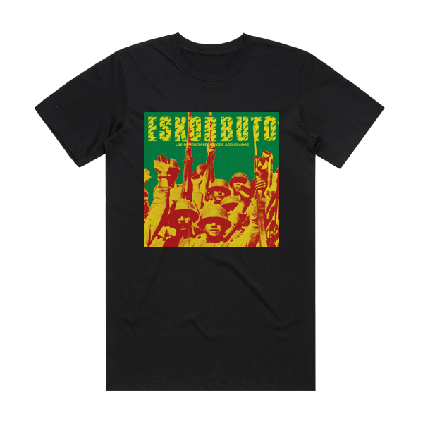 Eskorbuto Los Demenciales Chicos Acelerados Album Cover T-Shirt Black