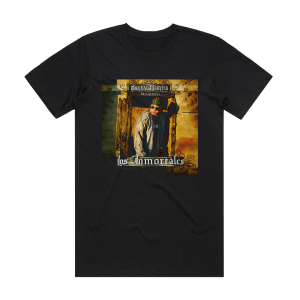 manny montes Los Inmortales Album Cover T-Shirt Black