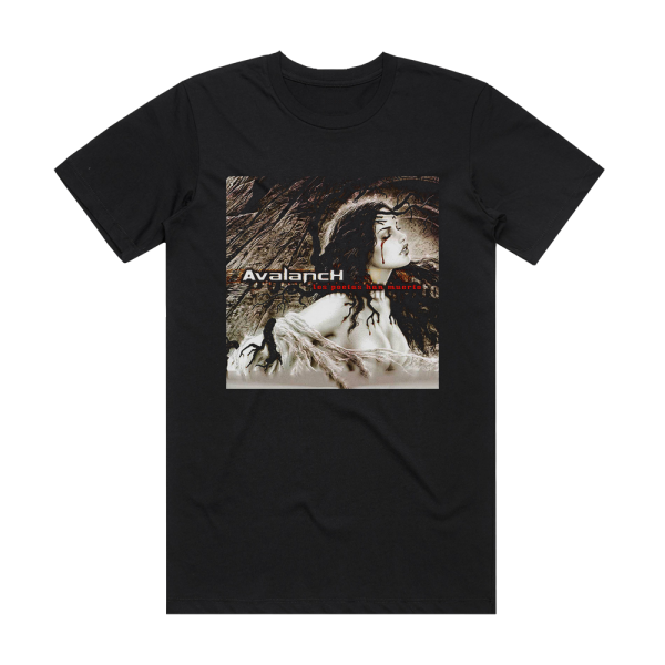 Avalanch Los Poetas Han Muerto Album Cover T-Shirt Black