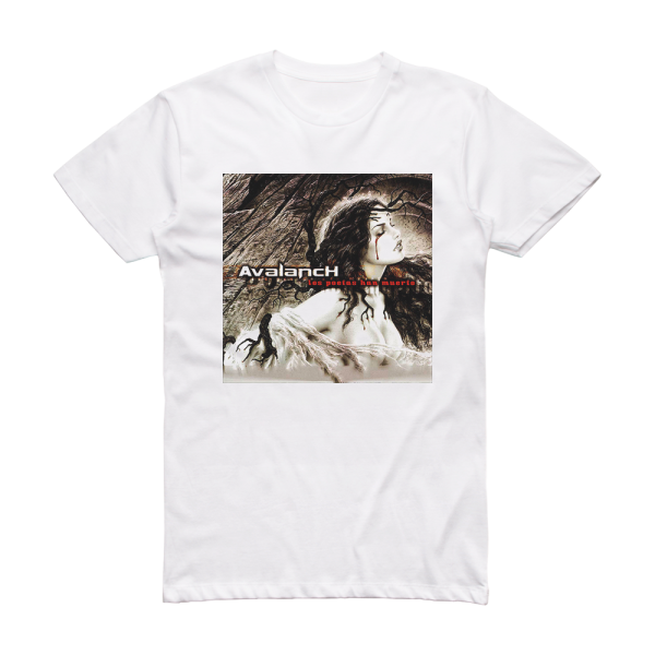 Avalanch Los Poetas Han Muerto Album Cover T-Shirt White