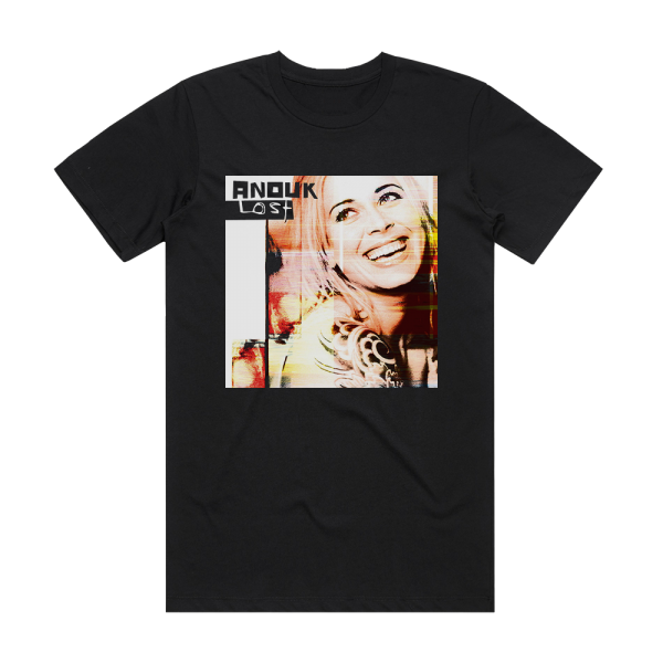 Anouk Lost Album Cover T-Shirt Black