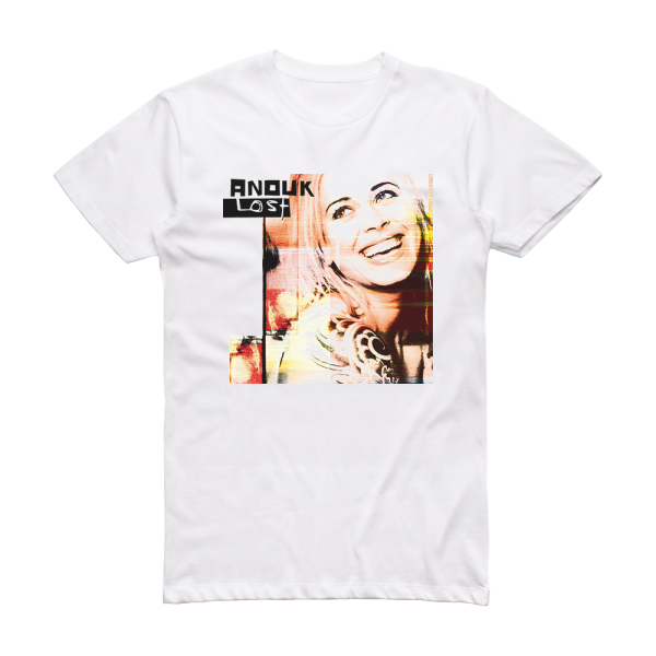 Anouk Lost Album Cover T-Shirt White