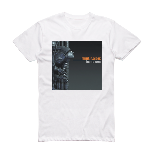 mind in a box Lost Alone Album Cover T-Shirt White