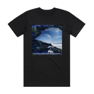AstroPilot Lost And Found The Organic Remixes Album Cover T-Shirt Black