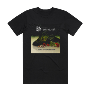 Luca Turillis Dreamquest Lost Horizons Album Cover T-Shirt Black