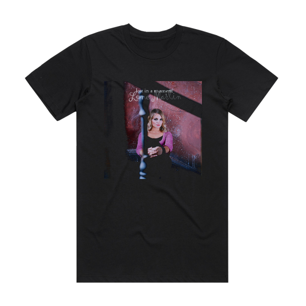 Lene Marlin Lost In A Moment Album Cover T-Shirt Black