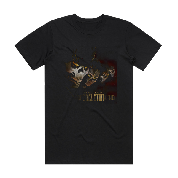 Michale Graves Lost Skeleton Returns Album Cover T-Shirt Black