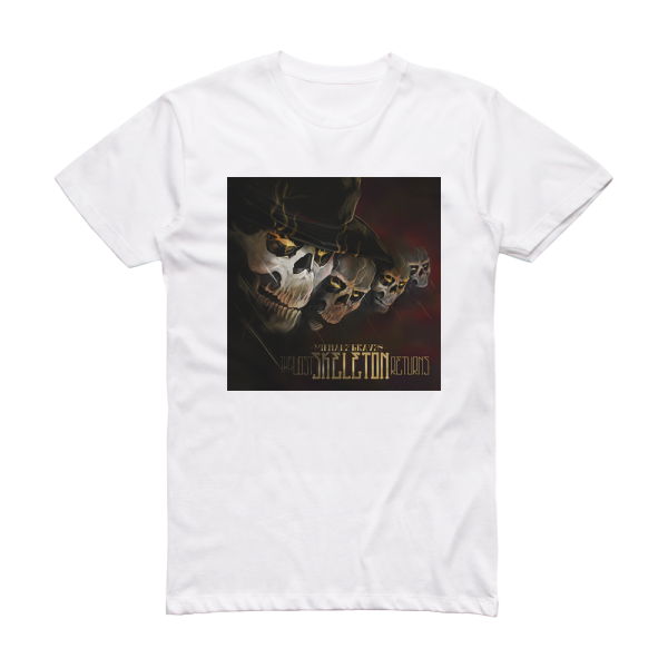 Michale Graves Lost Skeleton Returns Album Cover T-Shirt White