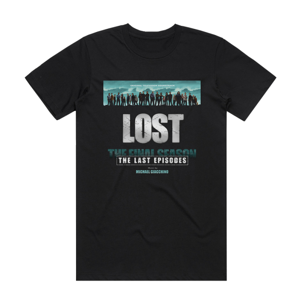 Michael Giacchino Lost The Last Episodes Album Cover T-Shirt Black