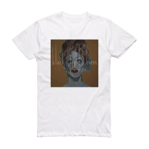 Black Light Burns Lotus Island Album Cover T-Shirt White