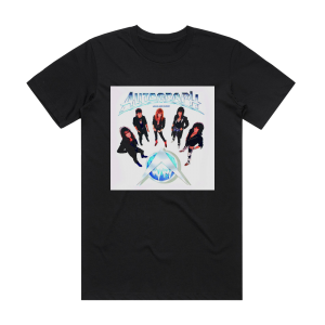 Autograph Loud And Clear Album Cover T-Shirt Black