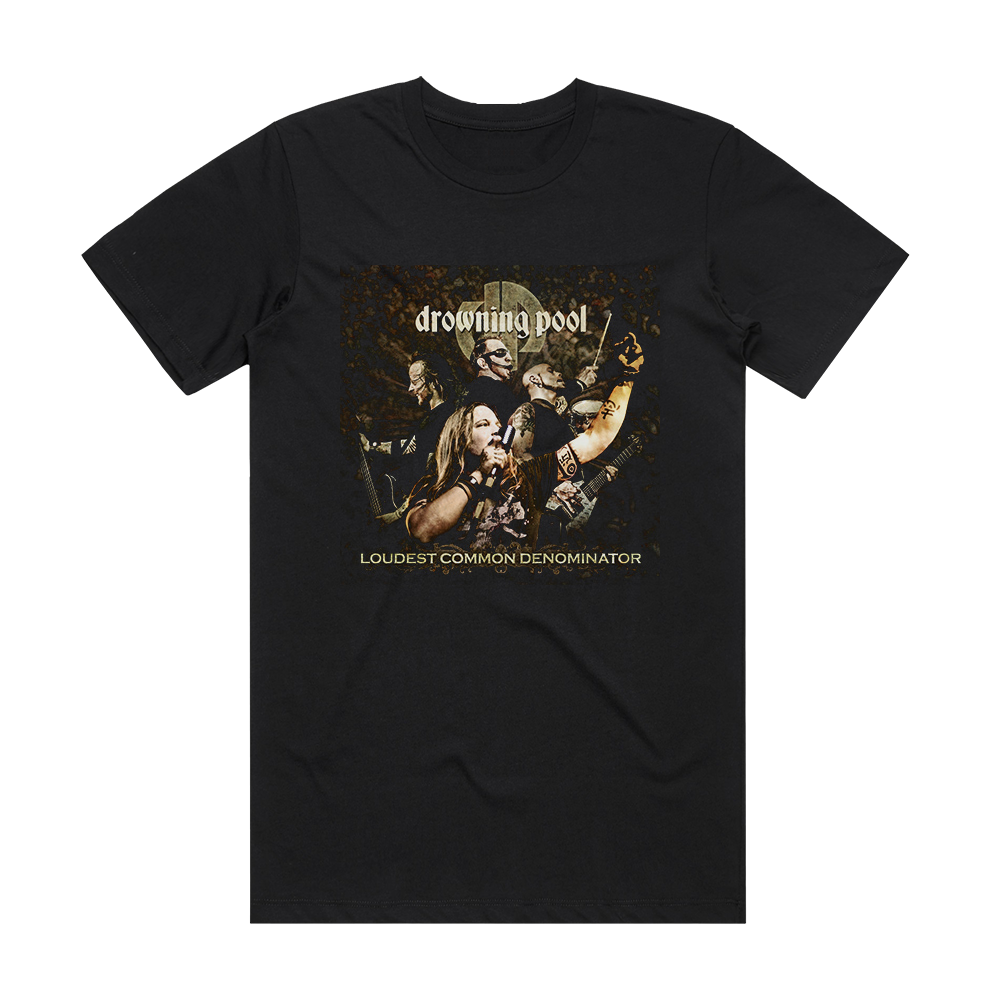 Drowning Pool Loudest Common Denominator 2 Album Cover T-Shirt Black ...