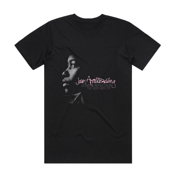 Joan Armatrading Love Affection The Very Best Of Album Cover T-Shirt Black