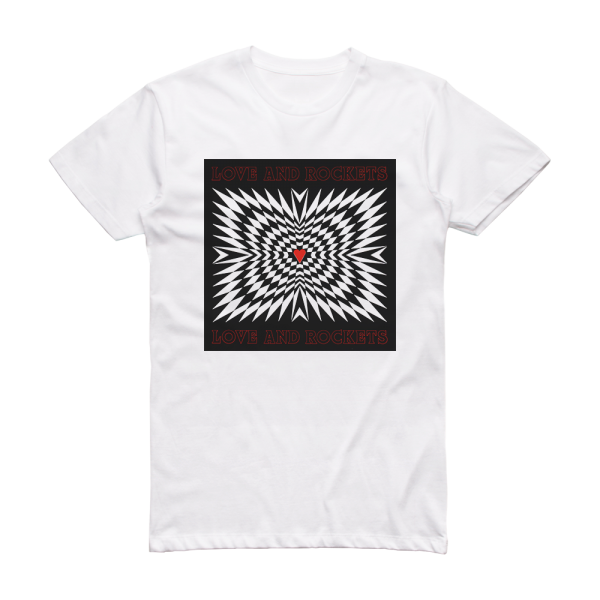 Love and Rockets Love And Rockets Album Cover T-Shirt White