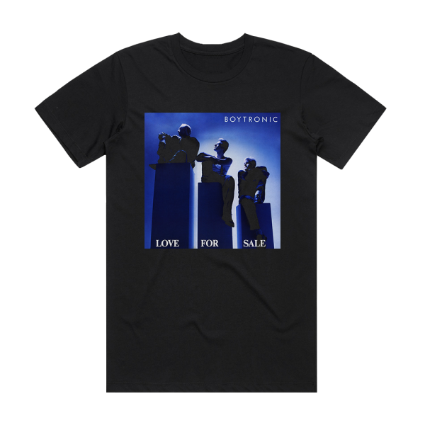 Boytronic Love For Sale Album Cover T-Shirt Black