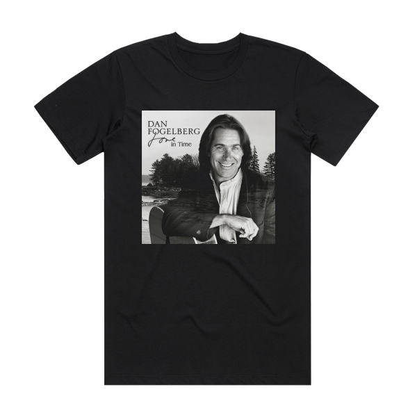 Dan Fogelberg Love In Time Album Cover T-Shirt Black