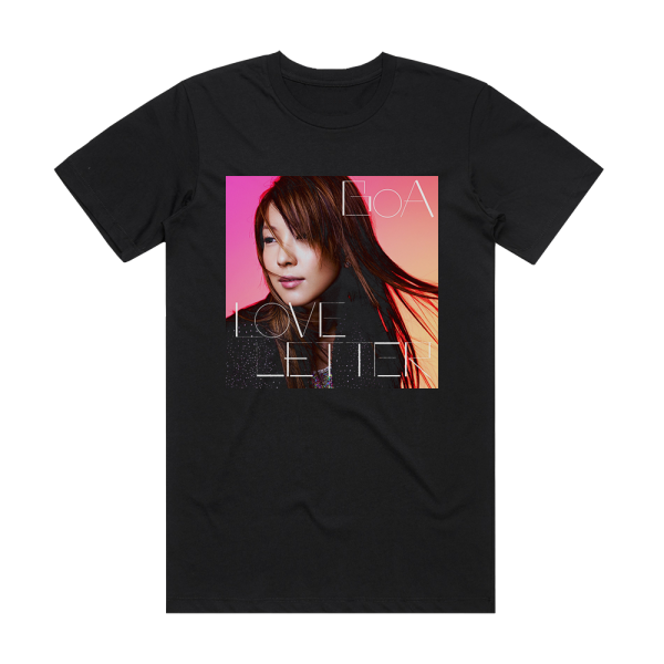 BoA Love Letter Album Cover T-Shirt Black