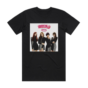 bestie Love Options Album Cover T-Shirt Black