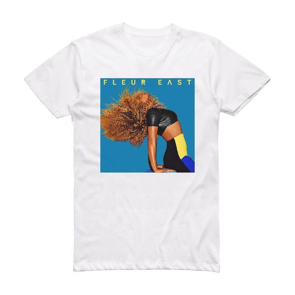 Fleur East Love Sax And Flashbacks Album Cover T-Shirt White