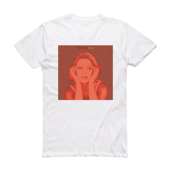 Kim Wilde Loved Album Cover T-Shirt White