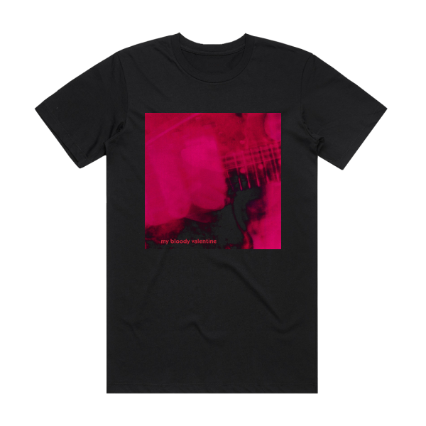 My Bloody Valentine Loveless 1 Album Cover T-Shirt Black