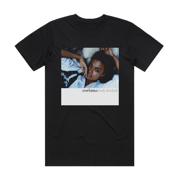 Amel Larrieux Lovely Standards Album Cover T-Shirt Black