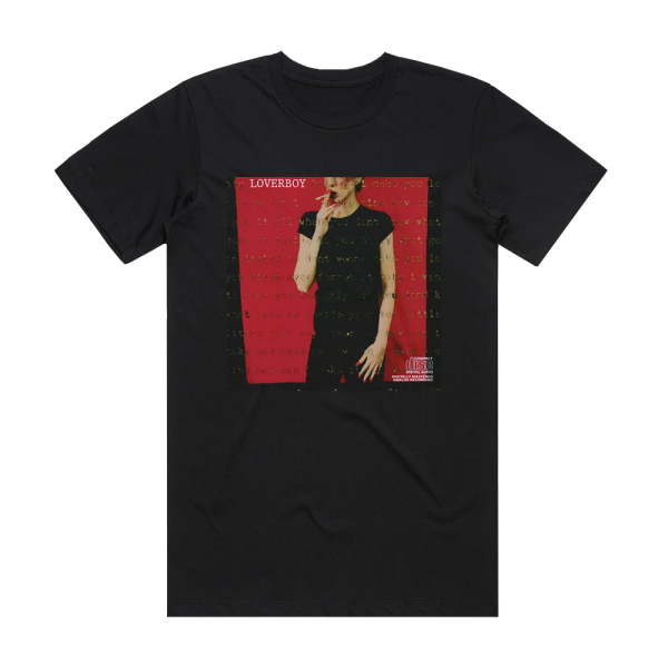 Loverboy Loverboy Album Cover T-Shirt Black