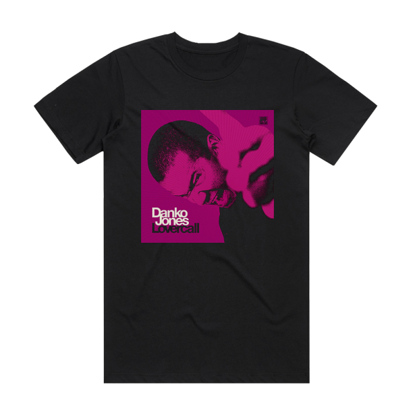 Danko Jones Lovercall Album Cover T-Shirt Black